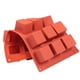 thumbnail image 4 of Ounissouiy Moldes de silicona para hornear 3D cuadrado Mousse pastel hornear cubo molde gelatina helado Chocolate postre hornear pastel Herramientas y accesorios para hornear 15 bloques, 4 of 6