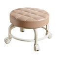 thumbnail image 3 of Lipstore Tabouret Roulant Siège Bas Roulant Tabouret Mécanique Rond sur Roulettes pour Bureau Magasin Kaki, 3 of 8