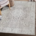 thumbnail image 5 of ReaLife Machine Washable Rug - Stain Resistant, Non-Shed - Eco-Friendly, Non-Slip, Family & Pet Friendly - Made from Premium Recycled Fibers - Persian Distressed - Beige, 2'6" x 8' 2'6" x 8' Persian Distressed - Beige, 5 of 7