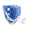 thumbnail image 4 of Guante de campo de béisbol y guante de sóftbol reforzado con bolas Resistente al desgaste Mano izquierda 125 pulgadas azul Zulema Guantes de receptor de béisbol, 4 of 8