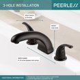 thumbnail image 3 of Peerless Tunbridge Two Handle Roman Tub Trim in Oil Bronze PTT298510-OB, 3 of 4