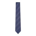 thumbnail image 2 of ALFANI Mens Teal Crispin Stripe Slim Neck Tie, 2 of 2