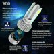 thumbnail image 4 of 1 par 9005 H10 HB3 COB Kit de faros LED Bombillas 1800W 270000LM 6000K Bombilla de luz antiniebla Sincero Electrónica, 4 of 5
