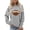 Gray, variant on FNFYFH Game Day Sweatshirt for Women Long Sleeve Graphic Football Shirts Crewneck Sweatshirts Women