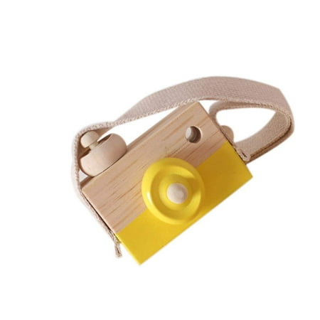 

NokHanging Wooden Camera Toys Children Toy Gift Room Decor Kids Furnishing Articles Wooden Toys