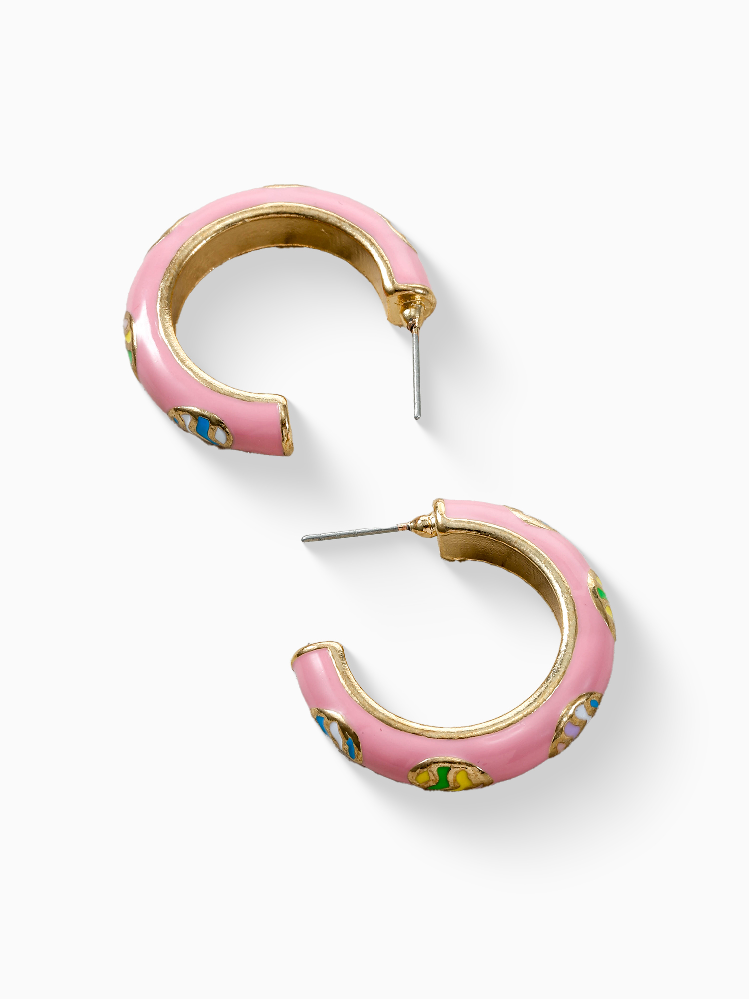 Way to Celebrate Easter Pink Egg Hoops, 1 Pair