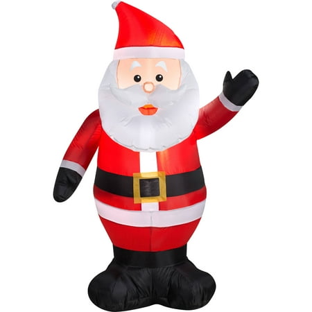 Gemmy Airblown Christmas  Inflatables  Waving Santa 4 