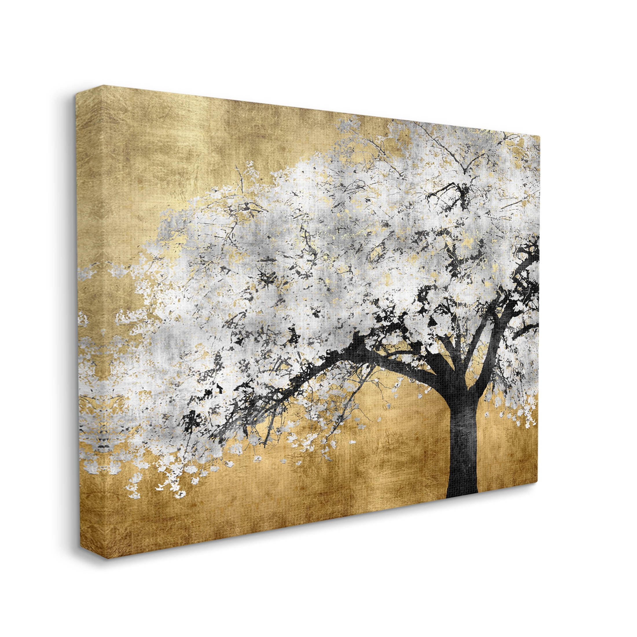 Stupell Industries Contemporary Bold Tree Trunk Graphic Art Gallery Wrapped Canvas Print Wall Art, Design by Kate Bennett