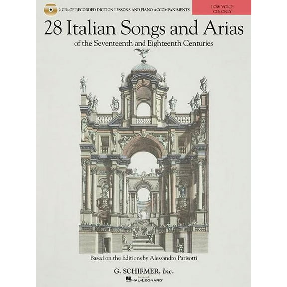 28 Italian Songs & Arias of the 17th and 18th Centuries - Low Voice (Paperback) by Hal Leonard Corp (Creator)