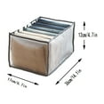 thumbnail image 4 of RKZDSR 7-Compartment Washable Wardrobe Organizer for Clothes, Perfect for Storing Jeans, 4 of 7