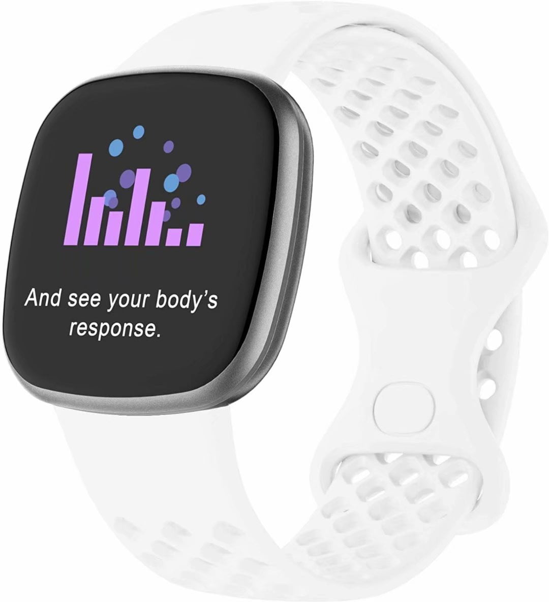 For Fitbit Versa 3 Wrist band/Fitbit Versa Sense, Classic Breathable