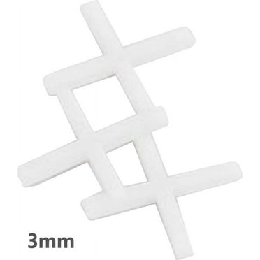 250 Piece 3mm Tile Spacers Set - To Evenly Space Tiles During Installation (ToolUSA: D-93251)
