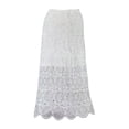 thumbnail image 4 of DHFJKG Crochet Long Skirts For Women Hallow Out Bohemian Style Maxi Skirts Beach Vacation Bodycon High Waisted Stylish Skirt, 4 of 4