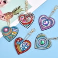 thumbnail image 3 of Diamond Painting Kit, DIY Keychain Rhinestone Painting, Double Sided Diamond Painting Keychain, Full Diamond Painting, 3 of 5