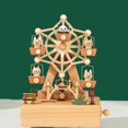 thumbnail image 5 of BKER Grande Roue Rotative Musique Bois Cadeau d'Anniversaire, 5 of 5