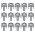 thumbnail image 1 of MasteelfCA 100 Pcs Vis et Écrous pour Support de Cage d'Ordinateur pour Armoires de Serveur, 1 of 7