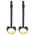 thumbnail image 1 of 1 Set of Kids Fitness Gymnastics Rings Convenient Pull-Up Rings Outdoor Indoor Workout Sports Rings, 1 of 8