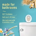thumbnail image 2 of Febreze Bathroom Air Freshener, Small Spaces Odor-Fighting, Warm Ocean Breeze Scent, 1 Count, 2 of 13