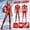 Women, variant on 2026 New Halloween Iron-Hero Cosplay Costume, Red‑Gold Hero BND Costume Set, Cosplay Set Includes Jumpsuit with Mask, Women Halloween Party Stage Performance for Adults, M