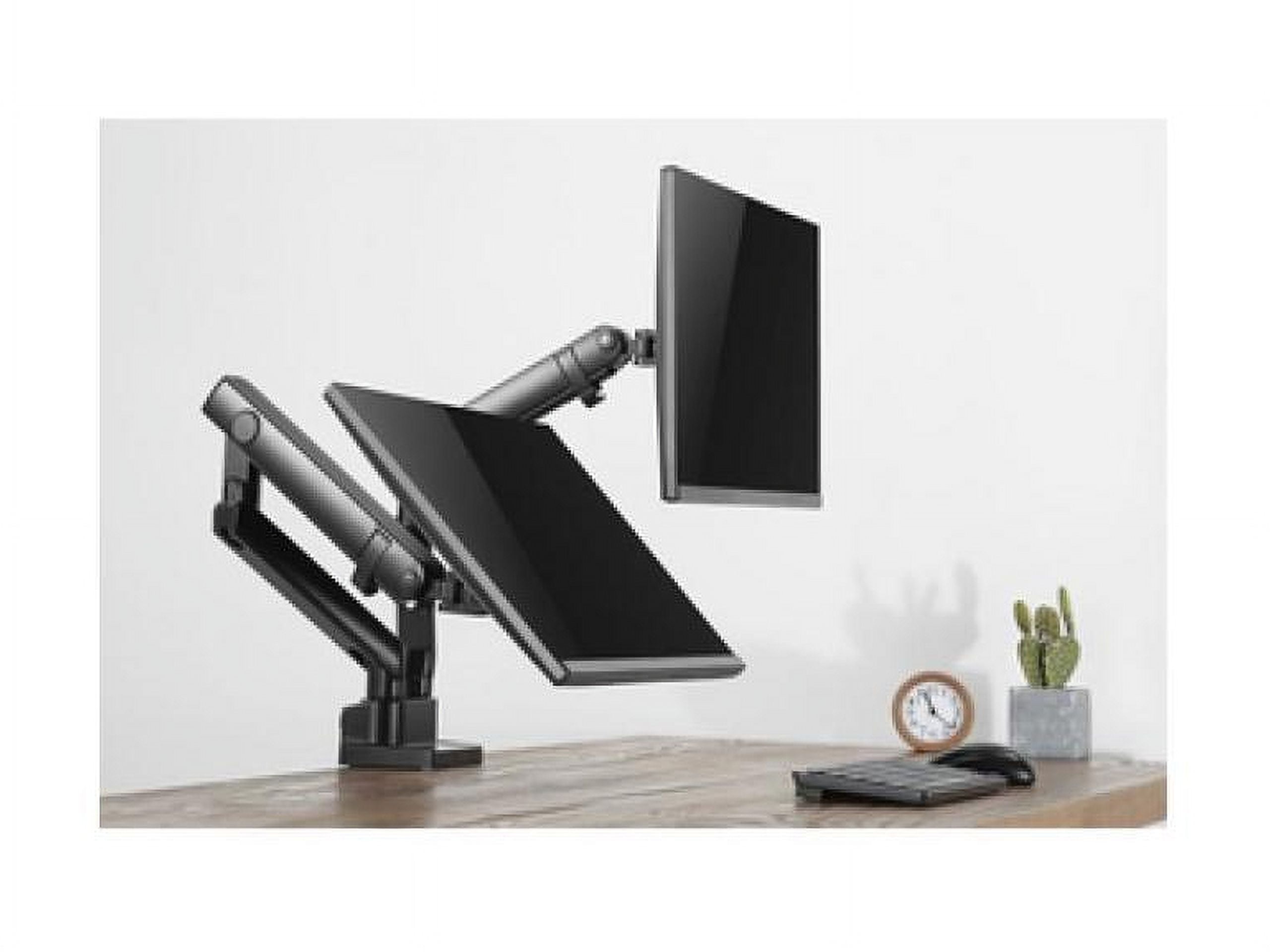 Amer Mounts HYDRA2B Dual Monitor Clamp Mount with Articulating Arms