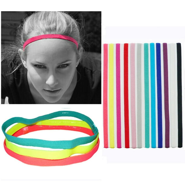 Topboutique Sports alice headband ladies Yoga gym sweat band braided