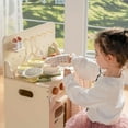 thumbnail image 6 of ROBUD Kids Pots and Pans Playset, 9 Pieces Stainless Steel Kitchen Accessories Pretend Play Kitchen Set for Toddlers, Mini Toy Kitchen Accessories (Cottagecore Yellow), 6 of 9