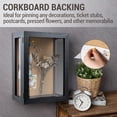 thumbnail image 2 of Caja Deep Shadow para montar en la pared MyGift, vintage, negra, 28 x 38 cm, 2 of 7