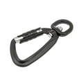 thumbnail image 3 of Mousqueton de Camping Sac à Dos Pince Hamac Noir, 3 of 7