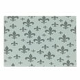 thumbnail image 1 of Fleur De Lis Cutting Board, Lily Pattern Classic Retro Royal Vintage European Iris Ornamental Art, Decorative Tempered Glass Cutting and Serving Board, Small Size, Grey, by Ambesonne, 1 of 1