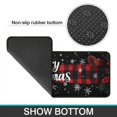 thumbnail image 7 of Christmas Kitchen Rug Sets 2 Piece Red Green Buffalo Plaid Kitchen Mats for Floor Non Skid Kitchen Floor Matfor Bath Cooking (47x17+30x17 Inches), 7 of 7