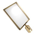 thumbnail image 4 of Commercial Stanchion Sign Frame Sign Holder for Crowd Control Stainless Stanchion Sign Holder (A4), 4 of 8