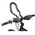 thumbnail image 2 of 3 Packs "Lightweight Aluminum Triathlon Bike Handlebar - U-Shaped Ergonomic Design for Road & Touring Bikes, Comfortable Sponge Grip, Universal 22.6-24.4mm Clamp Fit, Durable Alloy Construction", 2 of 5
