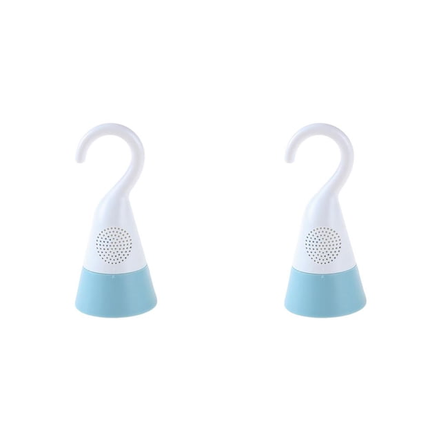 Cajas Absorbentes de Humedad Wosthever Desmontables para Guardarropa Silicona ABS Azul 2piezas