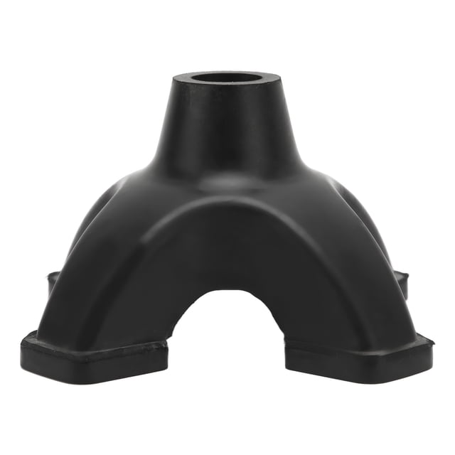 Bastón de cuatro puntas de 16 mm con textura de imitación de neumático, resistente a la corrosión, de goma, antideslizante, con 4 puntos de contacto.