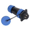 thumbnail image 4 of Conector de Alimentación de Aviación ANGGREK a Prueba de Agua PA66 Chapado en Oro 380V, 4 of 8