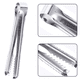 thumbnail image 3 of Pinzas de hielo de acero inoxidable para cubo de hielo, pinzas para servir cubitos de hielo con dientes, 3 of 5