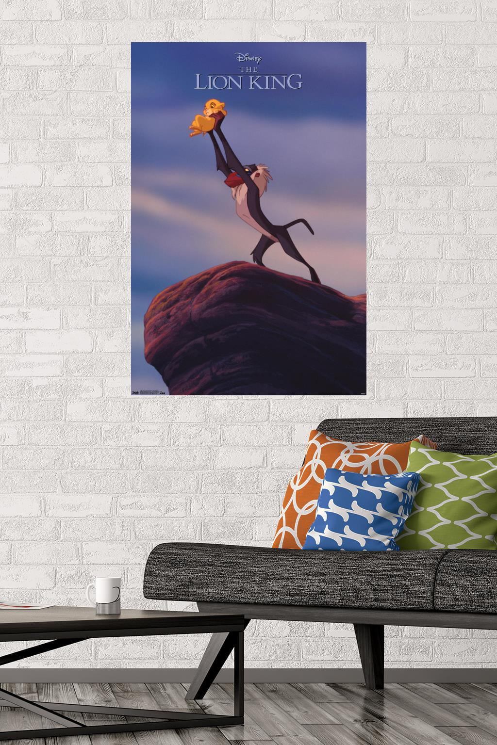 Disney The Lion King 1994 - Pride Rock Wall Poster, 22.375\