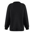 thumbnail image 3 of Long Sleeve Tops For Women Dressy Casual,Womens Quarter Zipper Sweatshirts Pullover Stand Colloar V Neck T Shirts Casual Long Sleeve Solid Color Casual Tops,Going Out Tops For Women Sexy Y2K, 3 of 7