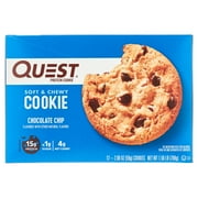 Quest Protein Cookie, Chocolate Chip, 15g Protein, 12 Ct