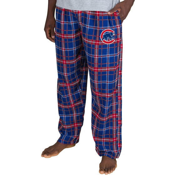 Men's Concepts Sport Royal Chicago Cubs Ultimate Plaid Flannel Pajama Pants