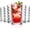 Grid, variant on Highball Glasses Set Of 6-14 Ounce Cut Tom Collins Glasses - Textured Designer Glassware For ,Drinks, Water, , Soda