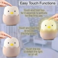 thumbnail image 3 of Night Light For Kids | Baby Nursery Lamp With Touch Controls | Cute Chick Bedside Nightlight For Nur, 3 of 5