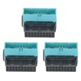 thumbnail image 4 of Adaptador de corriente para placa base, conector de 19 pines a 90 grados, instalación USB 3,0, muesca hacia afuera, 3 uds., 4 of 13