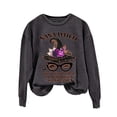 thumbnail image 3 of IMENGL Women's Halloween Sweatshirts Long Sleeve Fashion Casual Letter Printed Round Neck Spooky Season Oversized ,S-XXL,Hot Sales, 3 of 5