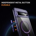 thumbnail image 4 of ELEHOLD Case for Google Pixel 9 Pro XL, Magnetic Slim Shockproof Protective Case Cover,Purple, 4 of 8