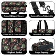 thumbnail image 3 of Teacher Tote Bag,Baseball Gear Pattern Teacher Utility Tote Bag,Large Work Tote Bags for Women with Multiple Pockets,Top Zipper Closure,13.8x10.6x6.7 Inch, 3 of 5
