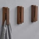 thumbnail image 5 of Wood Towel Hook Self Adhesive Vintage Wall Mounted Towel Rack Holder Bag Clothes Hanger for Bathroom Kitchen Home Decor, 5 of 5