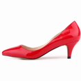 thumbnail image 1 of Ladies Pointed Candy-Colored Low-Cut Pumps Shoes for Women Girls, 1 of 2