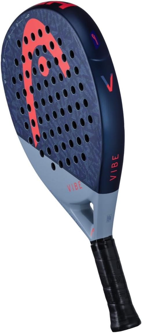HEAD Padel Racquet Vibe 2025 Oversized Teardrop Easy Power for Casual Players All-Round Performance 1-Pack