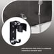 thumbnail image 3 of Billuyoard Soporte autoadhesivo para cabezal de ducha, soporte para cabezal de ducha de baño sin perforaciones, soporte de aluminio para cabezal de ducha Accesorios de baño Negro Billuyoard HA082557-02, 3 of 6